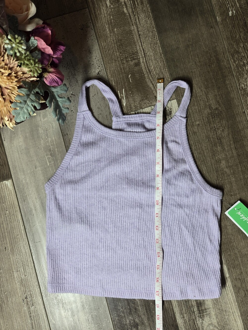 NWT Honeydew Intimates Ribbed Lavender “Bet On It” Tank Top Size Medium - Picture 4 of 16